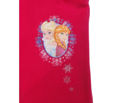 Spodnie Frozen 122 różowe Elsa Anna Spodnie Frozen 122 różowe Elsa Anna