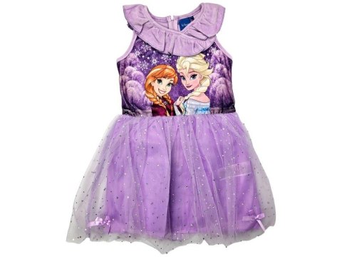 Sukienka Frozen Elsa Anna 128 welur Sukienka Frozen Elsa Anna 128 welur