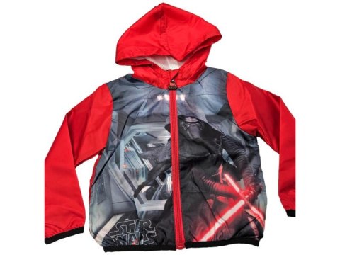 Wiatrówka Star Wars r. 128 czerwona Wiatrówka Star Wars r. 128 czerwona